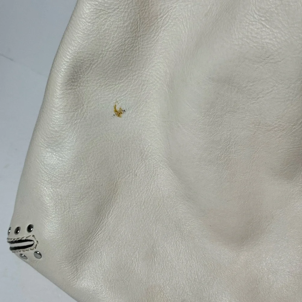 Michael Kors Astor Large Vanilla Leather Tote Bag